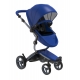 Коляска Mima Xari Royal blue, шасі Graphite grey, матрасики Black