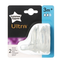 Соска на пляшечку Tommee Tippee Ultra Середній потік 2 шт