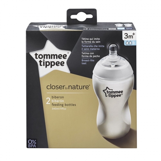 Пляшечка для годування 340 мл (2 шт) Tommee Tippee