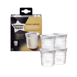 Контейнери для зберігання грудного молока Tommee Tippee (4 шт)