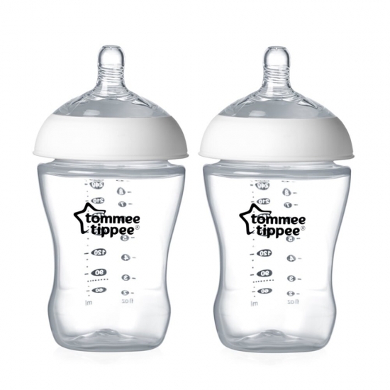 Пляшечка для годування 260 мл (2 шт) Tommee Tippee Ultra