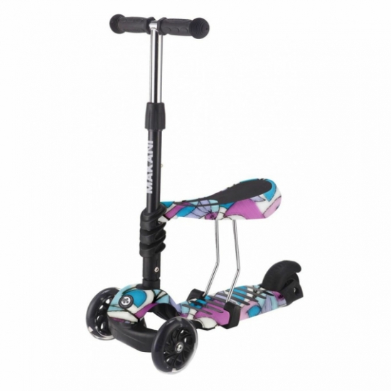 Самокат дитячий Kikka Boo Makani 3in1 Ride/Skate Picasso