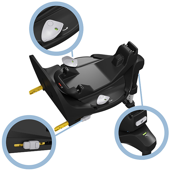 Аудіовізуальна сигналізація бази Maxi Cosi FamilyFix 360 Pro