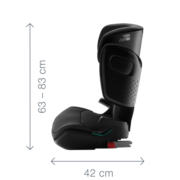 Розміри автокрісла Britax Romer Kidfix M i-Size