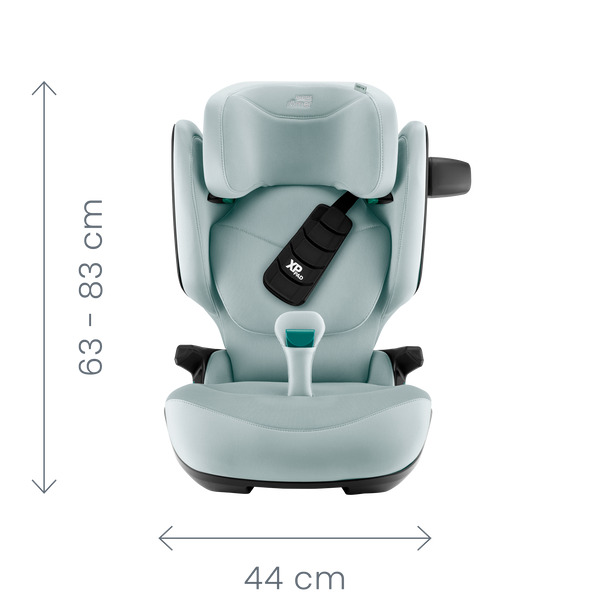 Розміри автокрісла Britax Römer Kidfix Pro