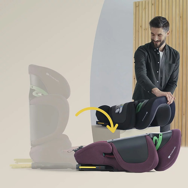 Kinderkraft Xpand 2 i-Size легко складається