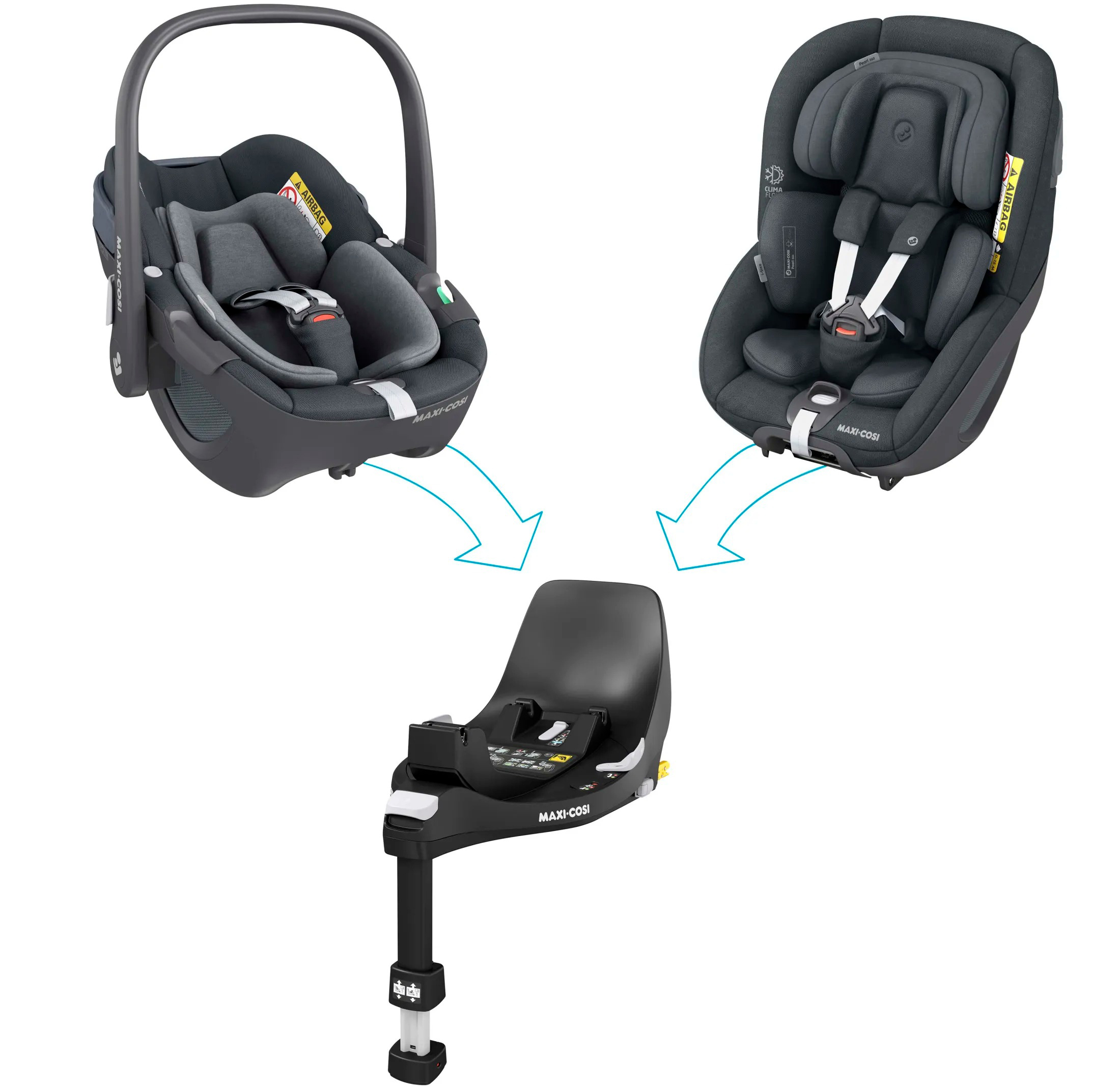 База Maxi Cosi FamilyFix 360 для автокрісел Maxi Cosi Pebble 360, Pearl 360 та Coral 360
