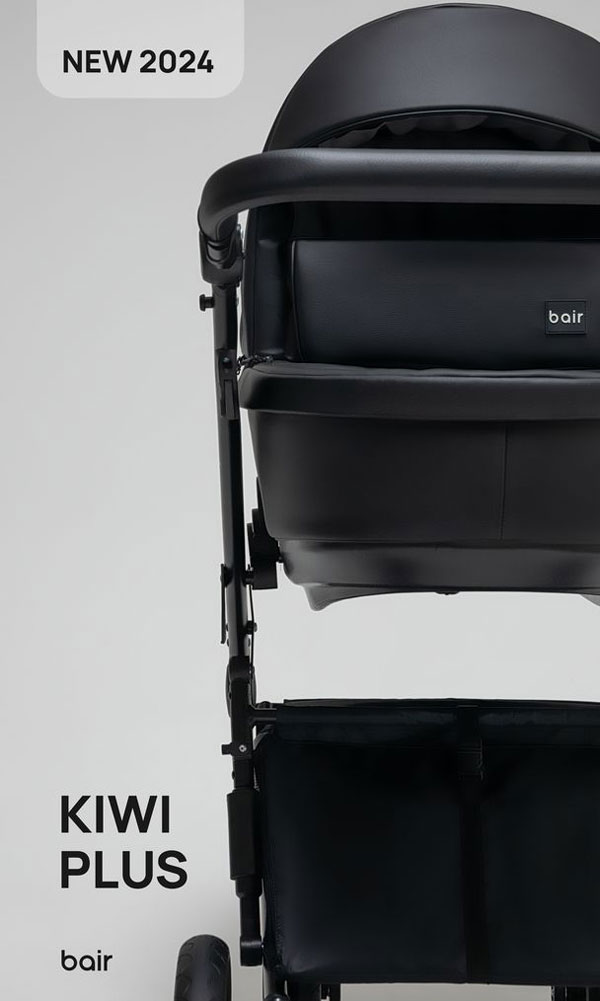 Нова версія коляски 2в1 Bair Kiwi Plus