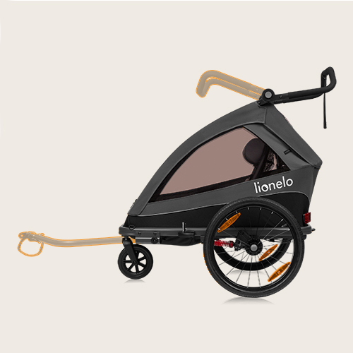 2-in-1 велопричіп Lionelo Cama