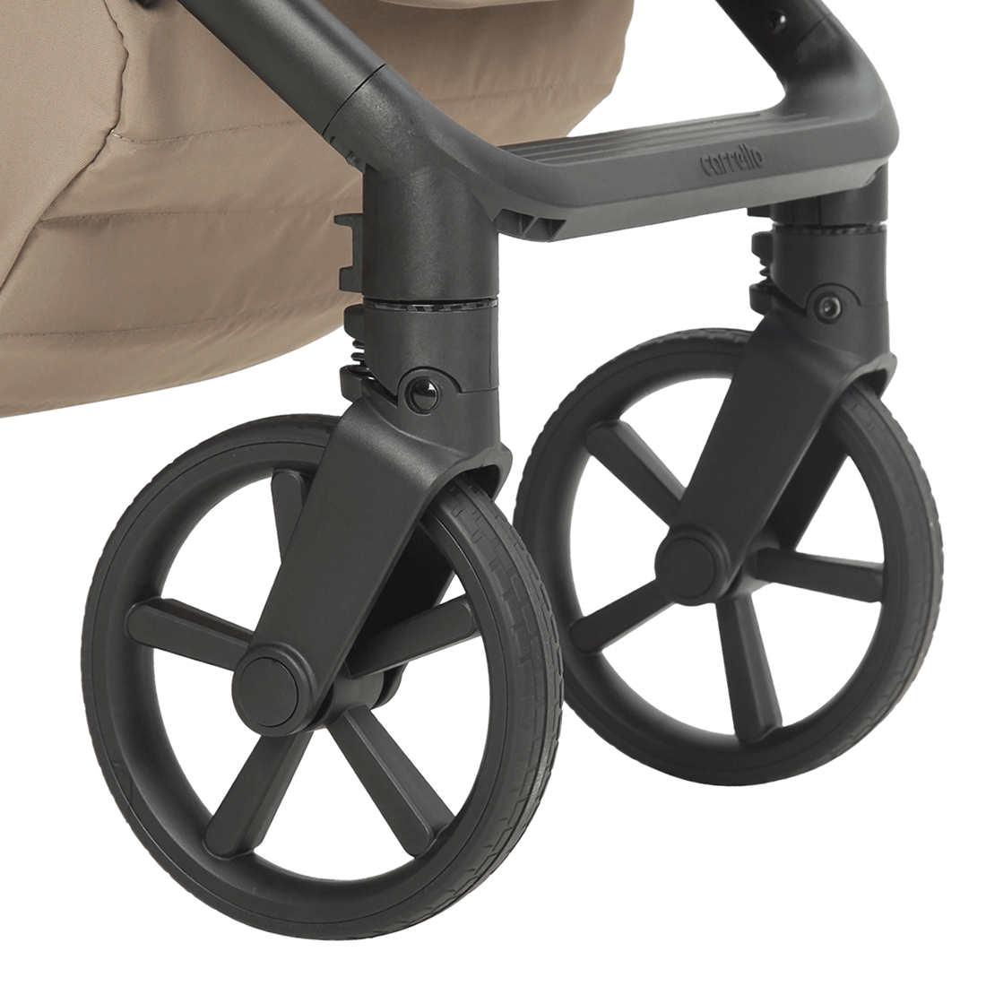 Carrello Bravo Carbon всесезонна прогулянкова коляска з підсвіткою