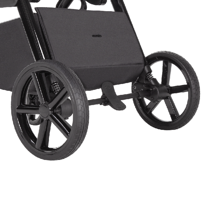 Амортизація на кожному колесі Carrello Bravo SL всесезонна прогулянкова коляска