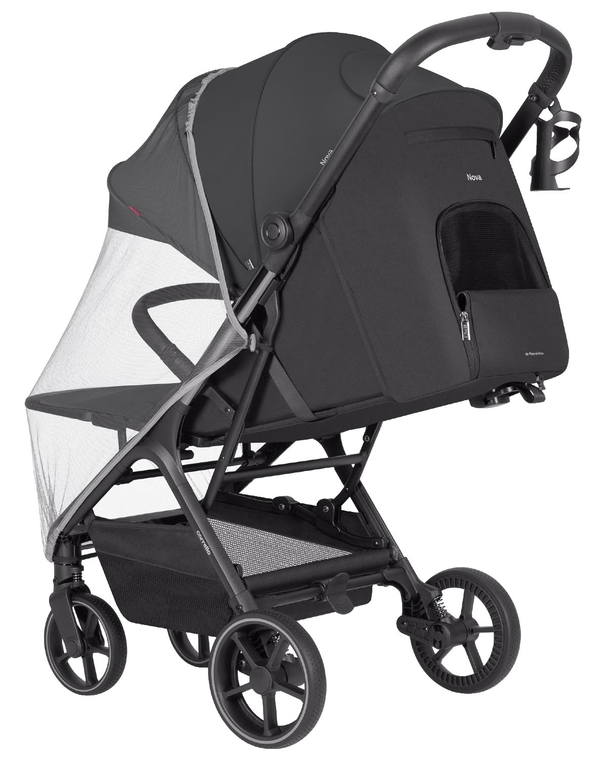 Кліматичне віконце Carrello Nova прогулянкова коляска з автоматичним складанням