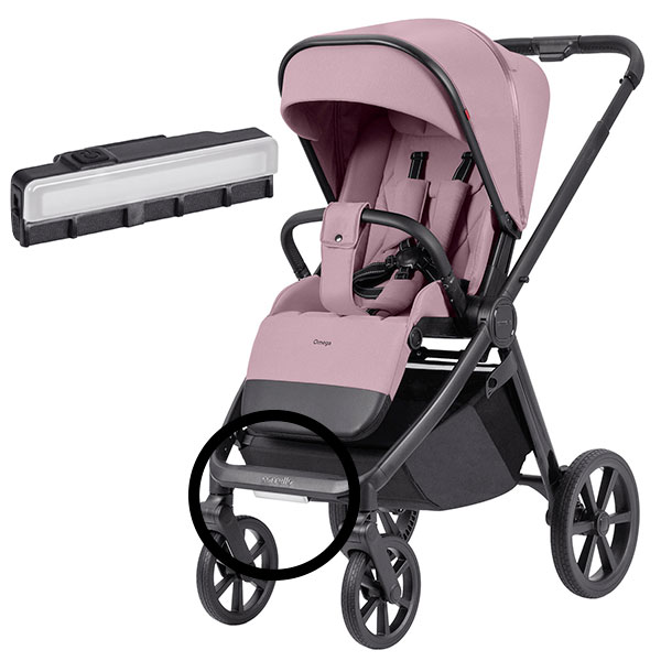 Універсальна коляска 2 в 1 Carrello Omega Plus