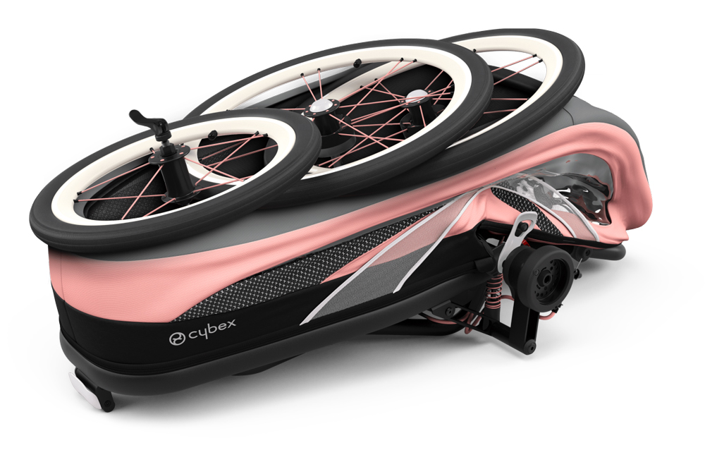 Компактне складання коляски для бігу Cybex Zeno