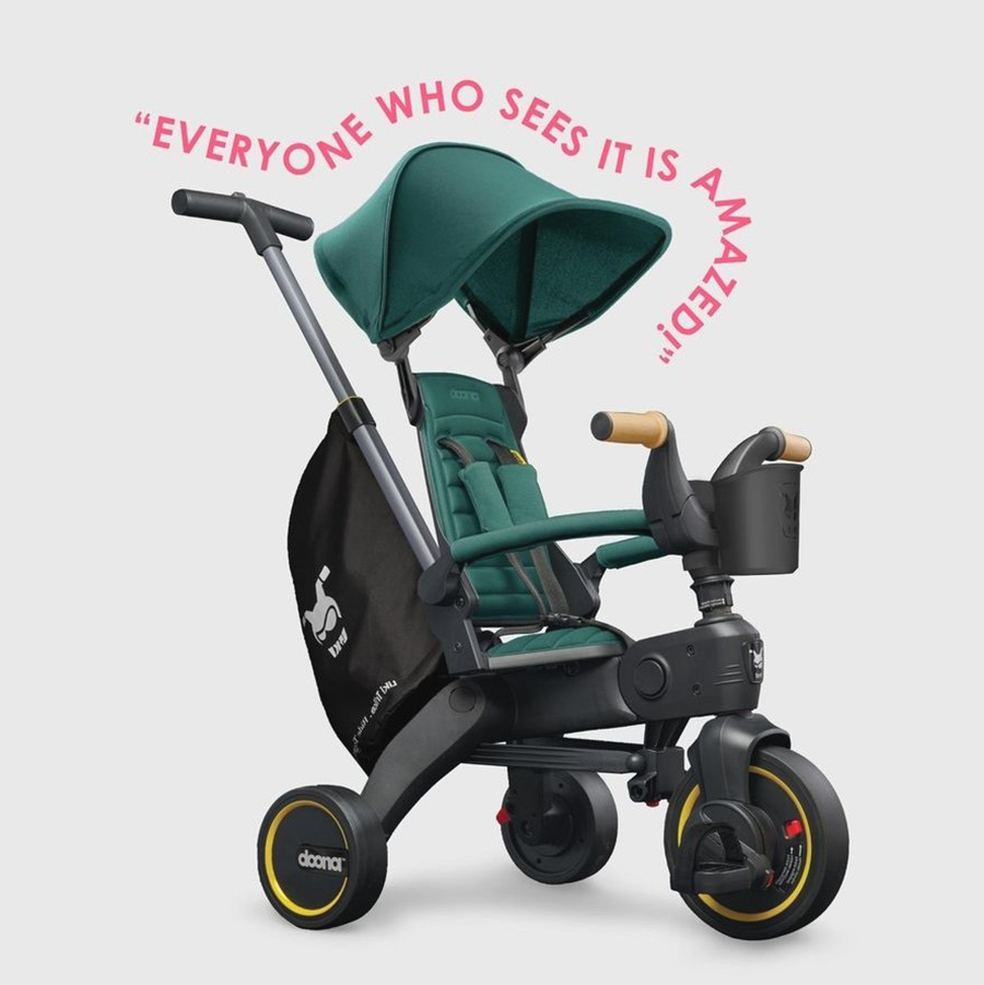 Doona Liki Trike S5 складаний дитячий триколісний велосипед з батьківською ручкою 5в1