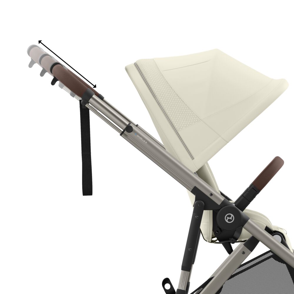 Adjustable Handlebar дитяча коляска Cybex e-Gazelle S