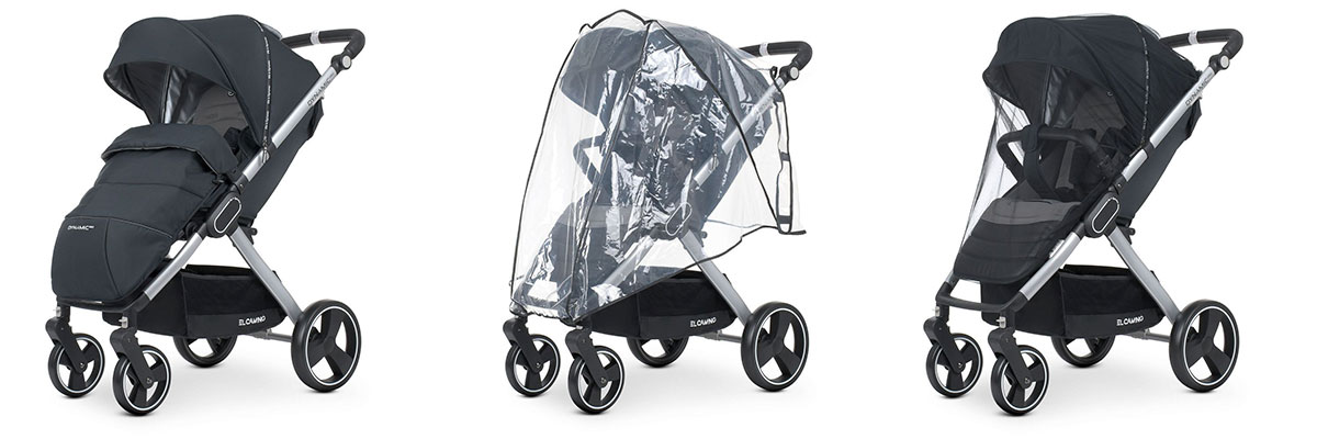 У комплекті коляски El Camino Dynamic Pro