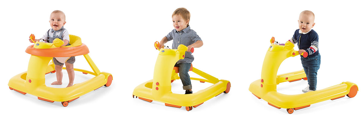 мультифункціональні ходунки Chicco 3 в 1