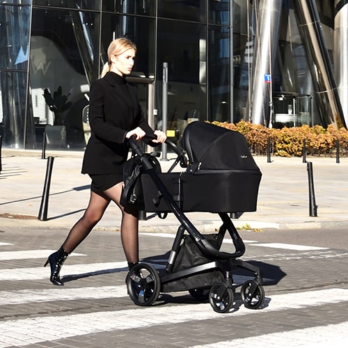 iBebe iStop дитяча коляска 2в1 з електронним гальмом