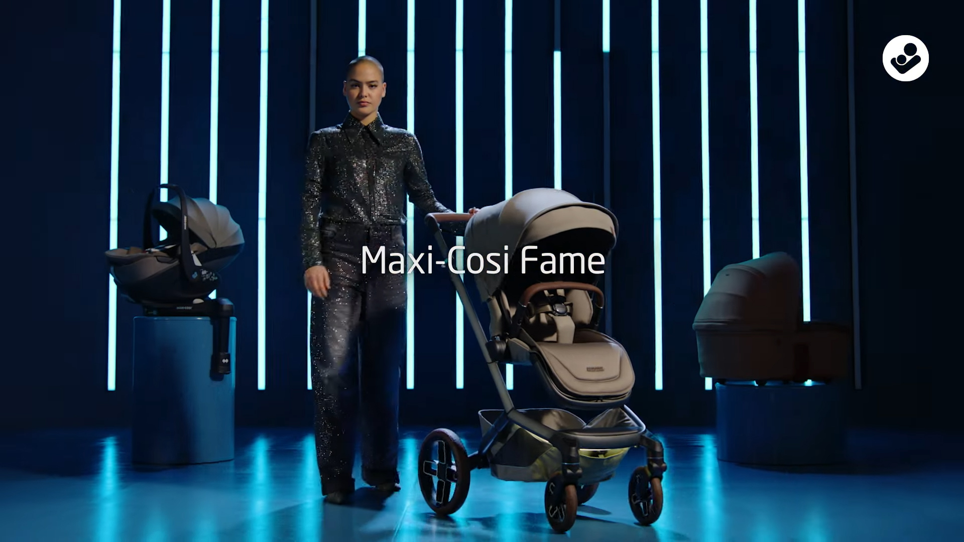 Дитяча коляска 2в1 Maxi Cosi Fame з освітленням LED
