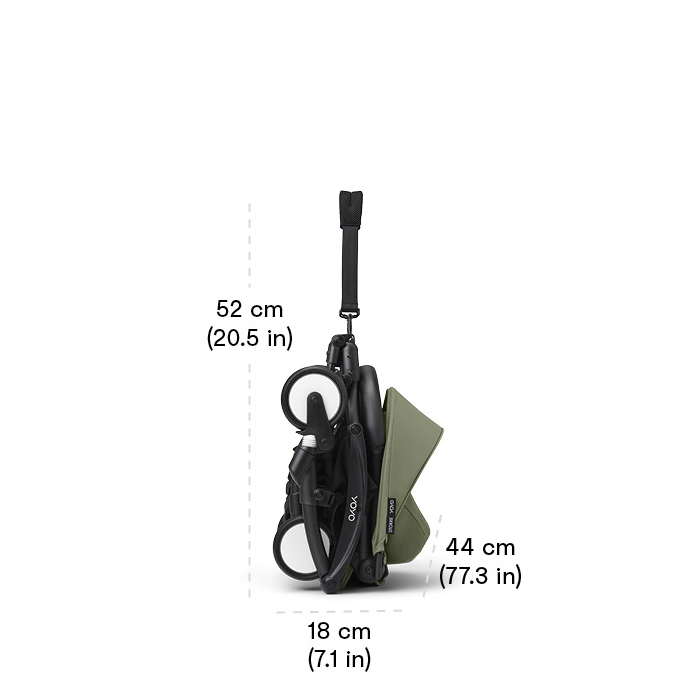 Stokke YOYO 3 легка прогулянкова коляска для подорожей, компактна коляска ручна поклажа